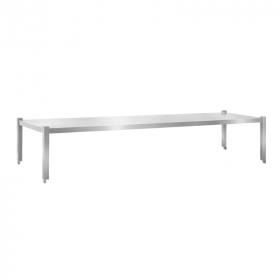 Étagère de table inox