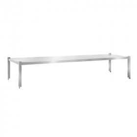 Étagère de table inox