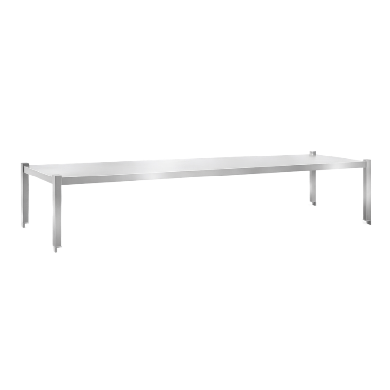 Étagère de table inox