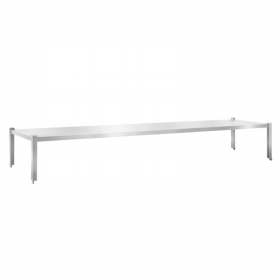 Étagère de table inox