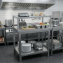 Passe plat 800 x 350 x 485 mm
