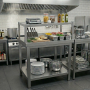 Passe plat 1200 x 350 x 485 mm