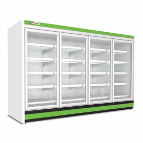 Vitrine murale pour surgelé GEL 4 supermarché Duncan - Mafirol