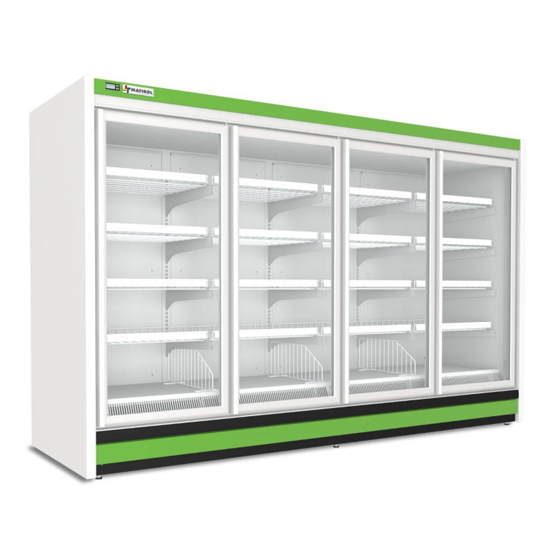Vitrine murale pour surgelé GEL 4 supermarché Duncan - Mafirol