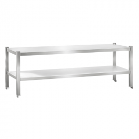 Passe plat à deux niveaux 1000 x 350 x 730 mm