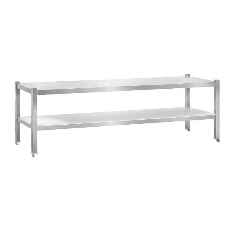 Passe plat à deux niveaux 1200 x 350 x 730 mm