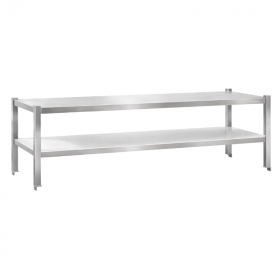 Passe plat à deux niveaux 1400 x 350 x 730 mm