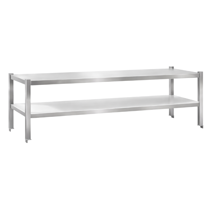 Passe plat à deux niveaux 1400 x 350 x 730 mm
