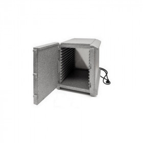 Conteneur chauffant ventilé 90L - Température réglable de 5 à 75°C