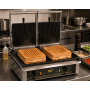 Contact grill double en fonte 4kW Majestic - Roller Grill