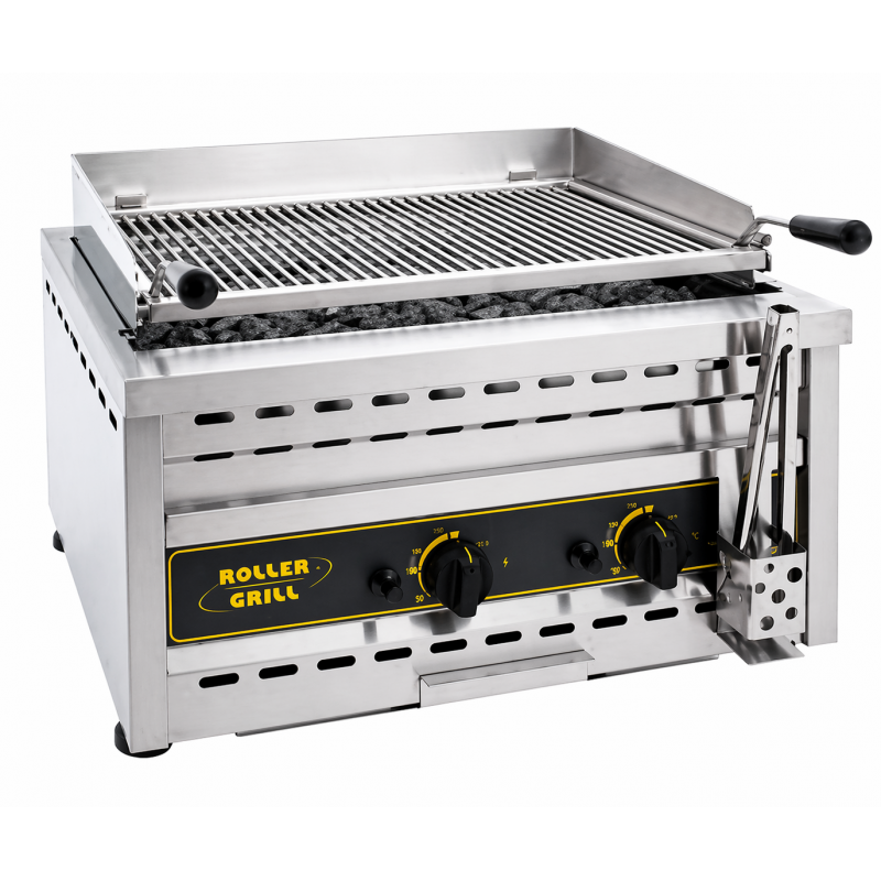 Grill gaz Charcoal à pierres de lave - Roller Grill