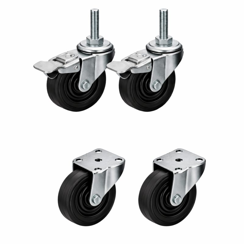 Set de 4 roues pour pétrins