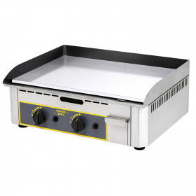 Plaque à snacker gaz en inox 2 zones - Roller Grill