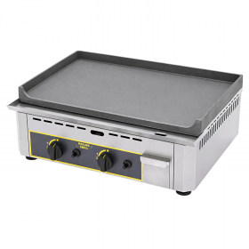 Plancha gaz en fonte 2 zones - Roller Grill