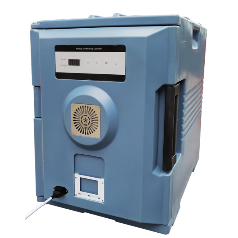 Conteneur chauffant ventilé 90L - Température réglable de 5 à 75°C