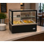 Bain-marie vitrine chauffante panoramique à poser 2xGN1/1 monobloc - Roller Grill