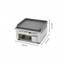 Plancha gaz en fonte 1 zone - Roller Grill