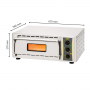 Four à pizza à quartz 1 Pizza Ø41cm - Roller Grill