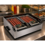 Grill électrique à pierre de lave 2 zones de cuisson - Roller Grill