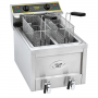 Friteuse électrique comptoir 2 x 8 L double - Roller Grill