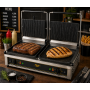 Contact grill double en fonte 6kW Double panini -Roller Grill