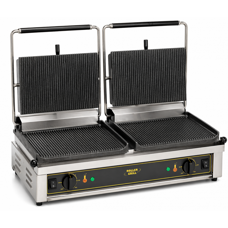 Contact grill double en fonte 6kW Double panini -Roller Grill