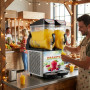 Machine à granita professionnelle 2 x 15 L