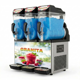 Machine à granita 3 x 15L professionnelle