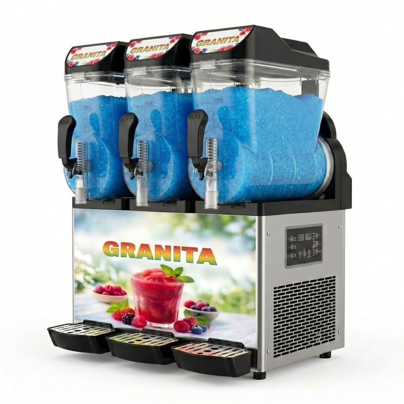 Machine à granita 3 x 15L professionnelle