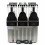 Machine à granita vue de dos avec grilles de ventilation et partie technique