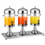 Distributeur de jus 3 x 8 Litres