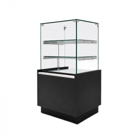 Tour à viennoiserie vitré professionnel avec éclairage LED - 600 mm