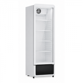 Armoire à boissons réfrigérée 350L blanche 1 porte