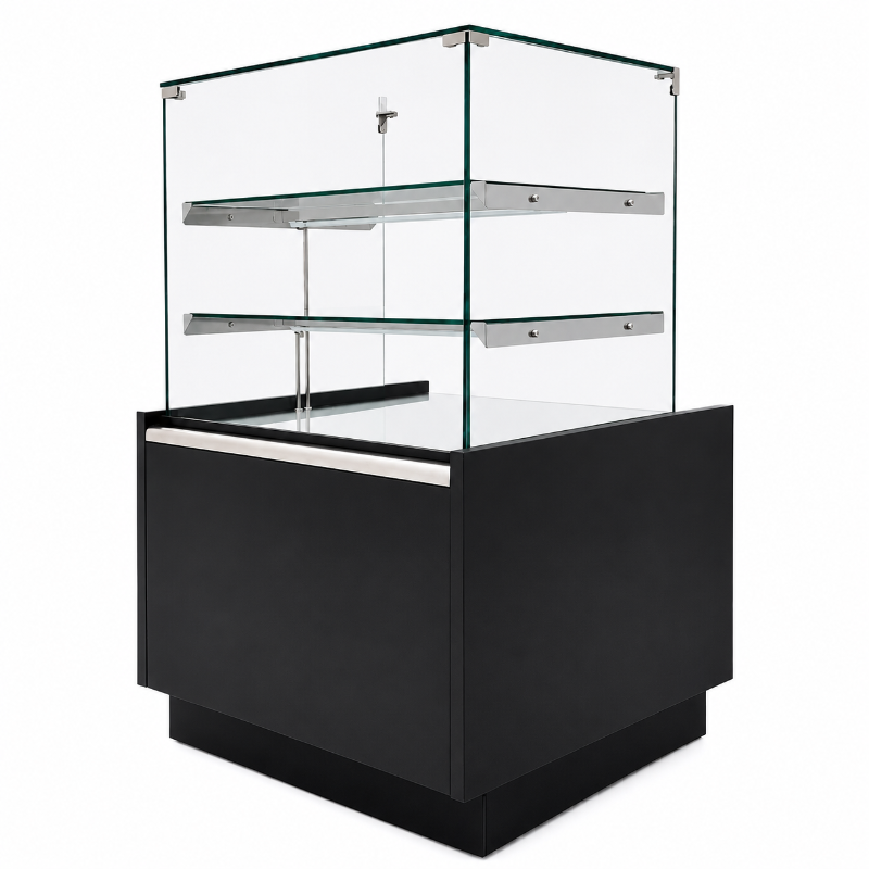 Tour à viennoiserie vitré professionnel avec éclairage LED