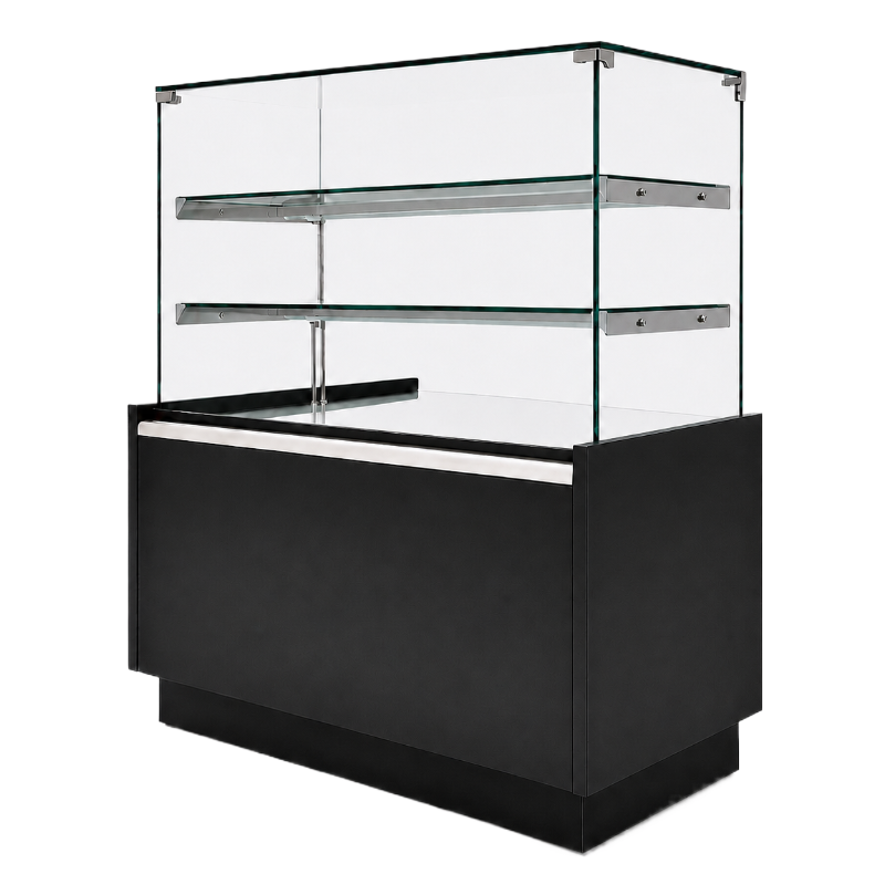 Tour à viennoiserie vitré professionnel avec éclairage LED - 1300 mm