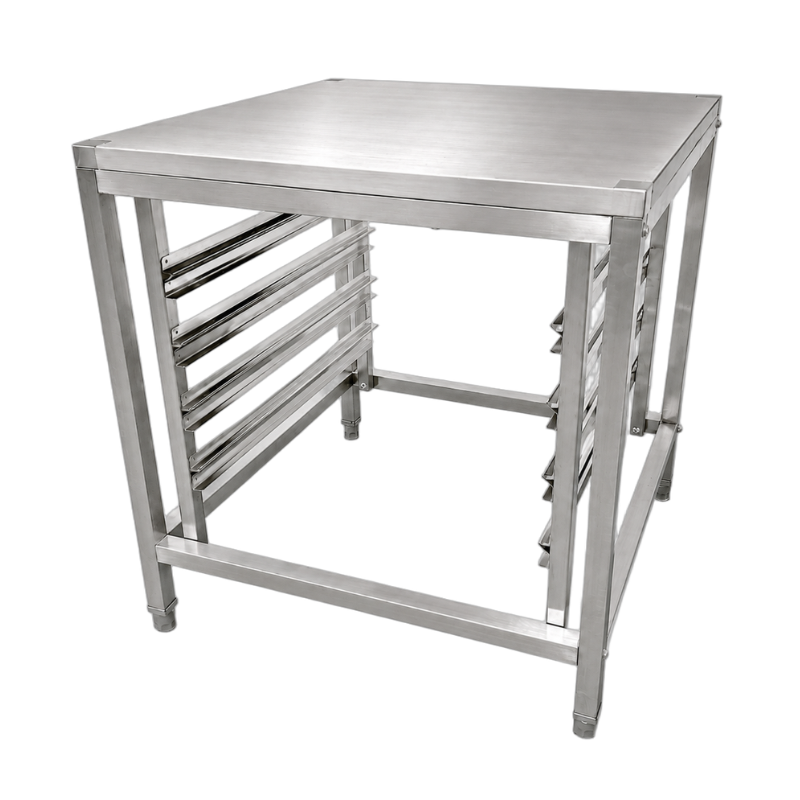 Support four 4 plaques GN1/1 et GN2/1 plateau 700 x 700 mm