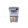 Machine à glaces italiennes professionnelle 3 parfums 5 manettes sur roues