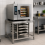 Support pour four - 4 plaques GN1/1 et 600 x 400 - 930 x 850 mm