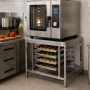 Support pour four - 4 plaques GN1/1 et 600 x 400 - 700 x 700 mm