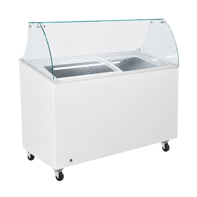 Vitrine à glace - 7 bacs de 5 litres