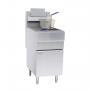 Friteuse gaz professionnelle sur pieds sans couvercle - 25 Litres