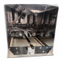 Friteuse gaz professionnelle sur pieds sans couvercle - 25 Litres