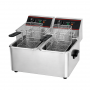 Friteuse électrique - 2 x 4 litres