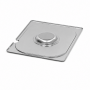 Couvercle ajouré pour GN 2/1 Inox