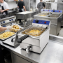 Friteuse électrique avec vanne de vidange 10 litres