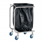 Porte sac poubelle mobile