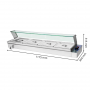 Bain-marie électrique professionnel 4 bacs GN 1/2