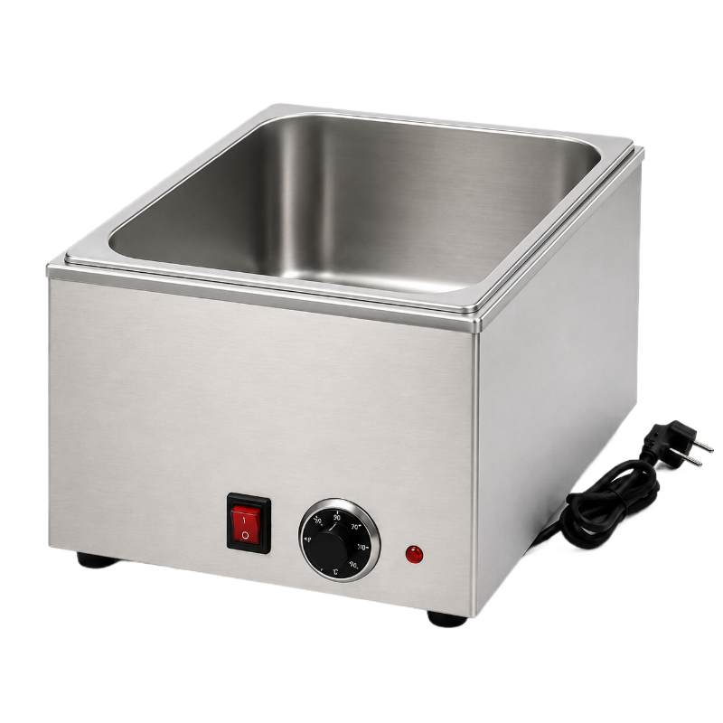 Bain-marie électrique sans robinet de vidange