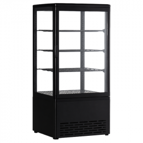 Vitrine réfrigérée panoramique 78L - Noir