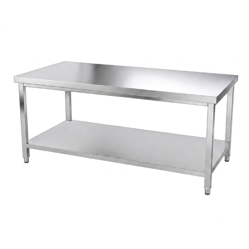 Table inox centrale 1800 x 700 mm